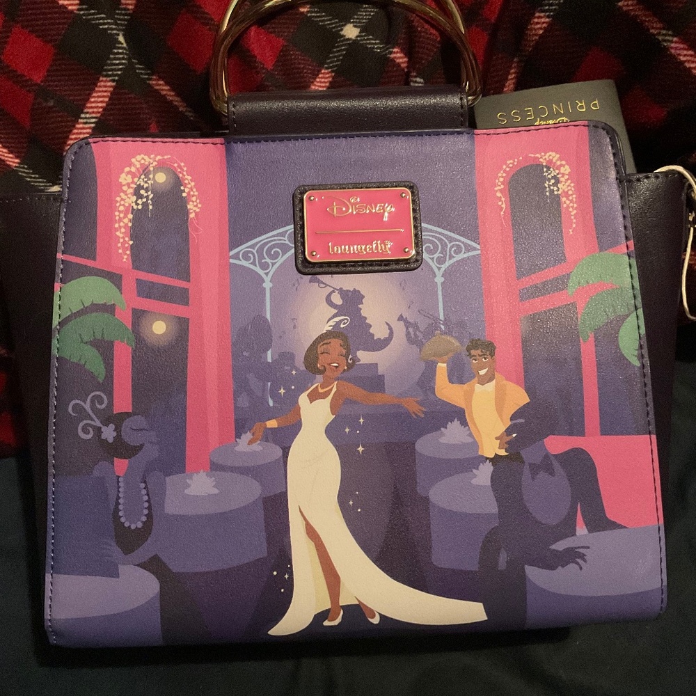 Disney Tiana crossbody loungefly